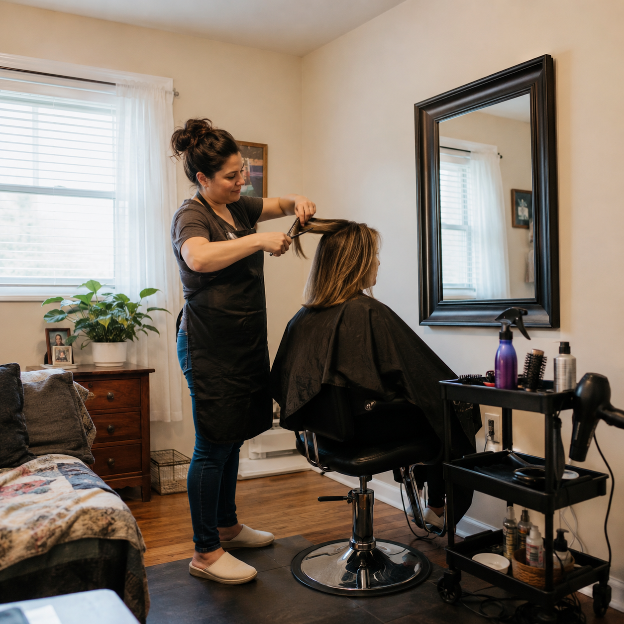 Kelly Hort Mobile Hairdressing North Brisbane